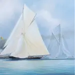 AF04S Britannia and Vigilant off the Royal Yacht Squadron's Headquarters - Canvas Print af04s-britannia-and-vigilant-off-the-royal-yacht-squadrons-headquarters-canvas-print-l05 (1).jpg